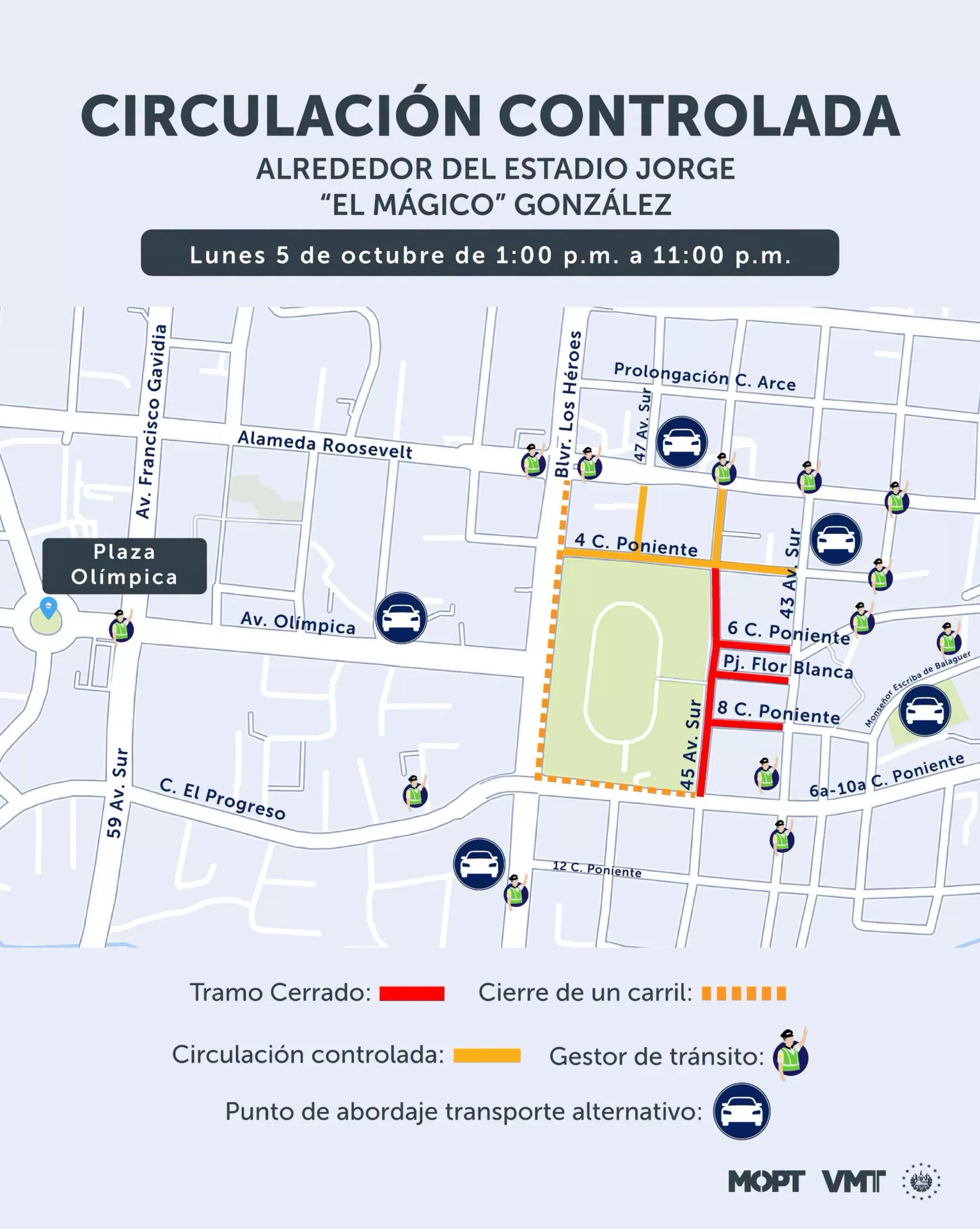 Iron Maiden en El Salvador: estas calles tendrán cierres y circulación controlada